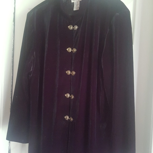 Black Evening Jacket hip length - Picture 2 of 2